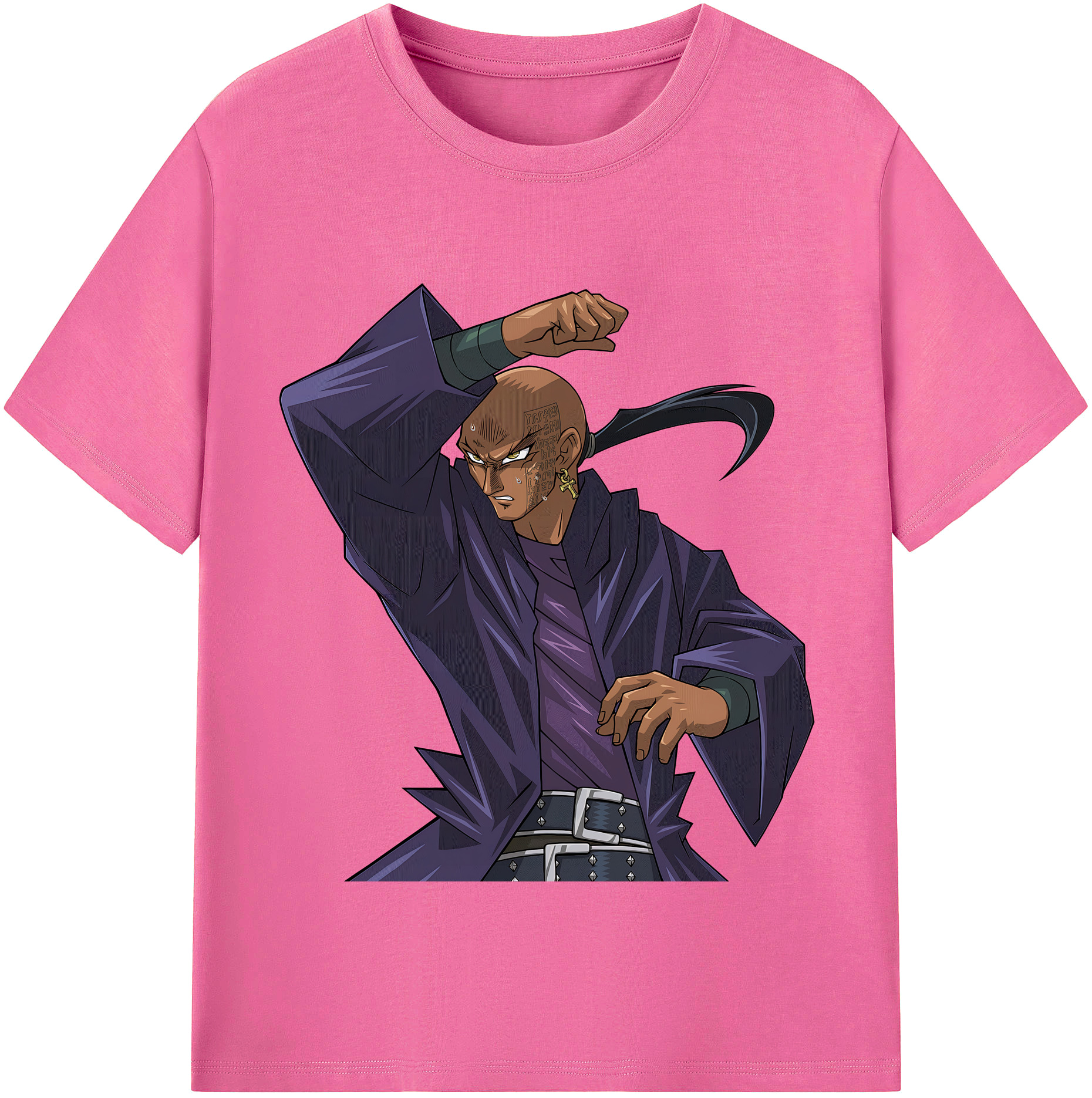 （画像用） 遊☆戯☆王 Yu-Gi-Oh! レディースカジュアルプリントTシャツ（綿100％）
